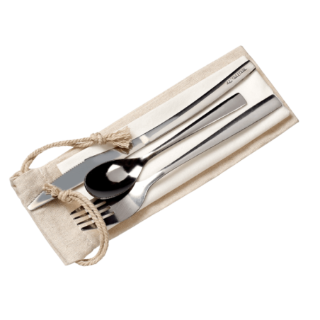 Etui à couverts lin 210x80 mm