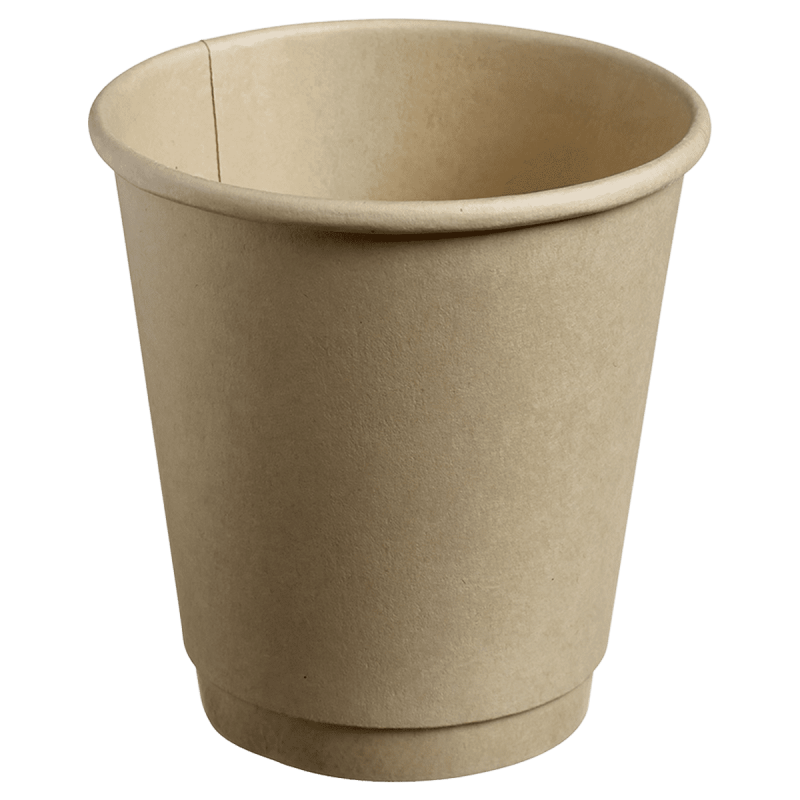 Gobelet fibre de bambou double paroi avec lamination 280 ml