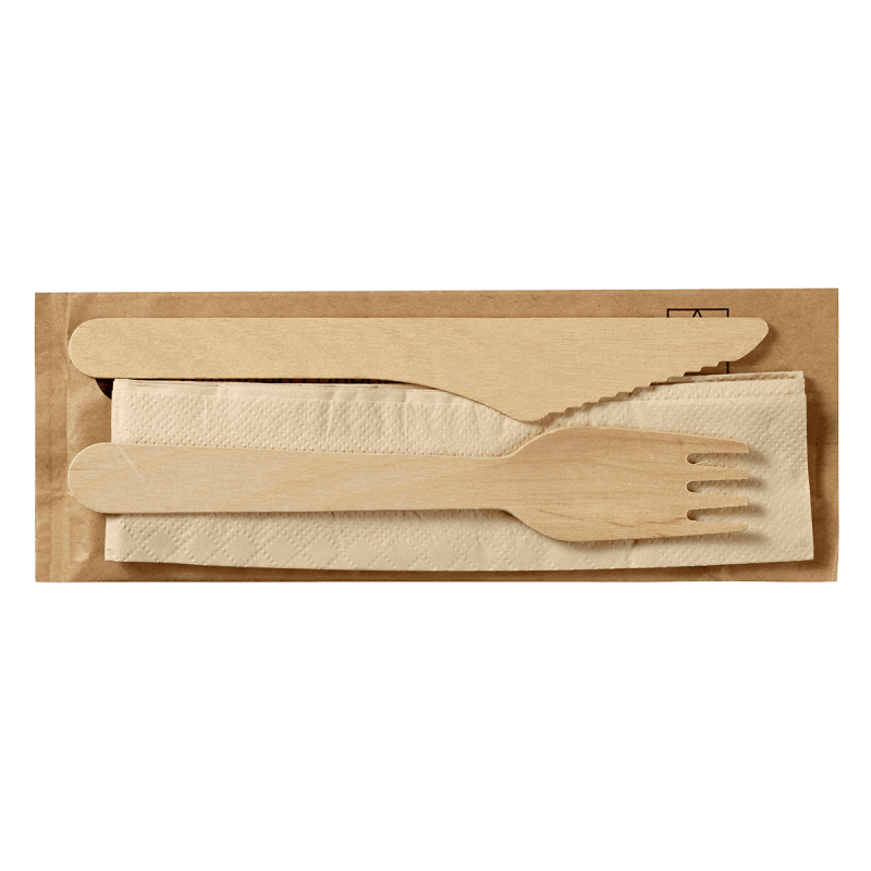 Kit couverts 3/1 bois Kit couverts 3/1 bois