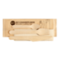 Kit couverts 4/1 bois avec petite cuillère Kit couverts 4/1 bois avec petite cuillère