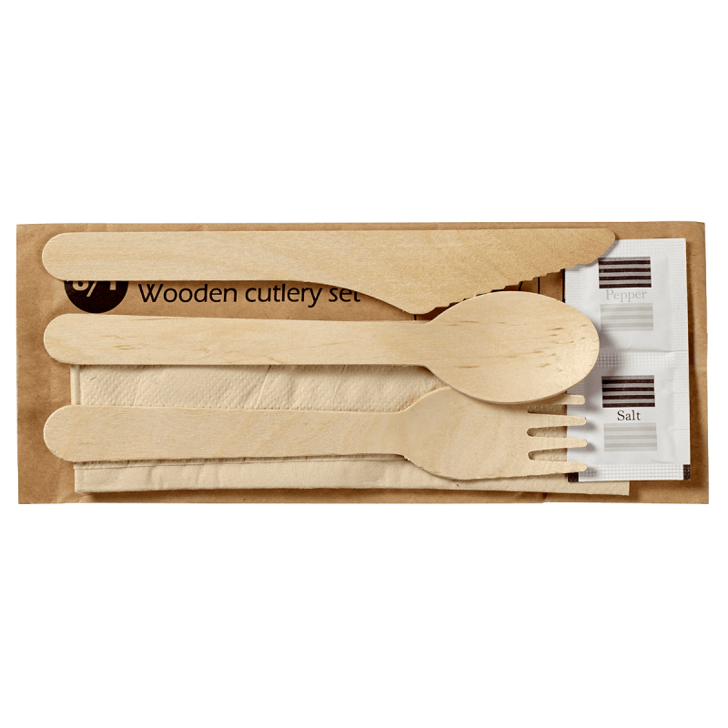 Kit couverts 6/1 bois Kit couverts 6/1 bois