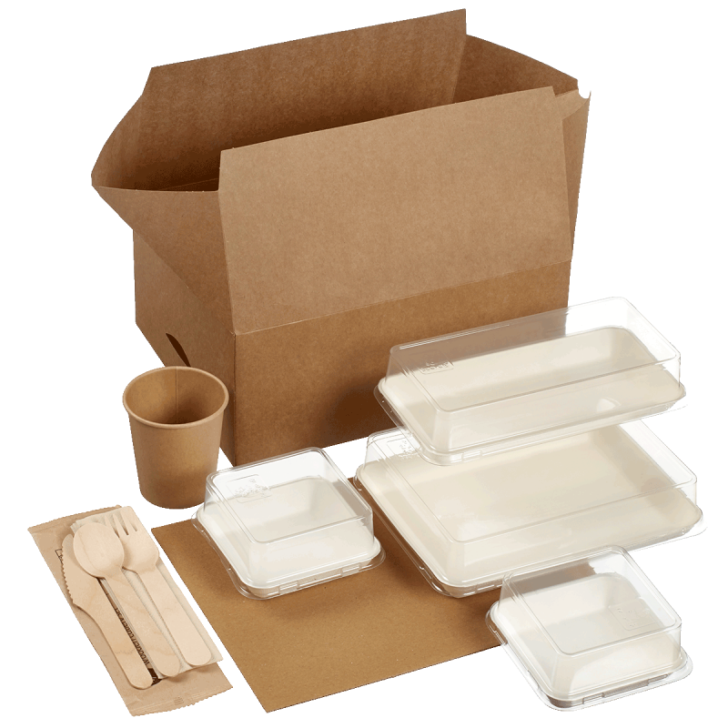 Kit Postal Lunch vaisselle Kanopée blanche