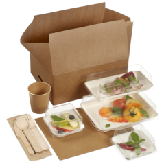 Kit Postal Lunch vaisselle Kanopée blanche