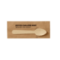 Petite cuillère bois emballée individuellement 110 mm
