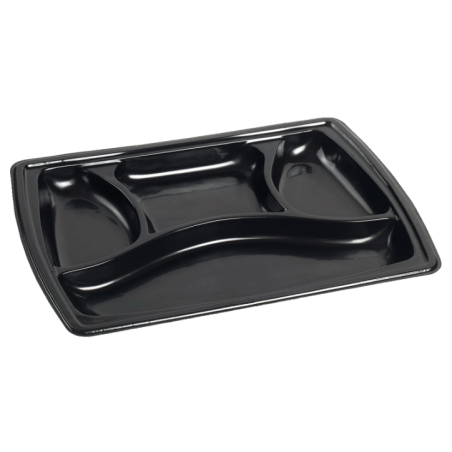 Plateau Basic 4 compartiments + couvercle