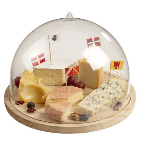 Plateau bois Ø 280 mm pour Coupole