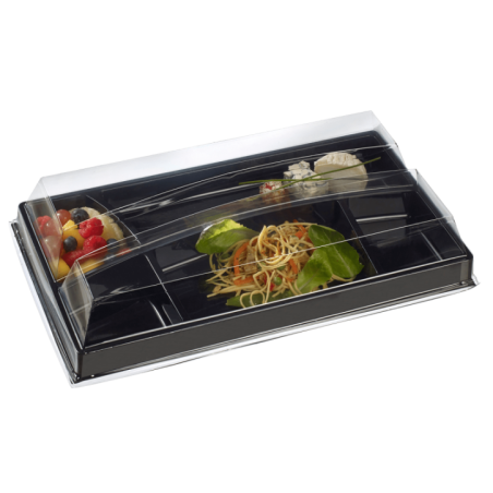 Plateau Eco Design 5 compartiments + couvercle