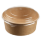 Saladier rond Ecokraft + couvercle 750 ml