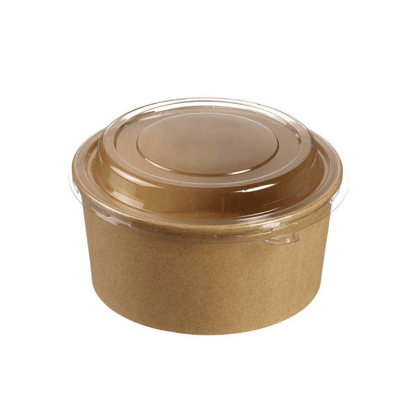 Saladier rond Ecokraft2 + couvercle 850 ml Saladier rond Ecokraft2 + couvercle 850 ml