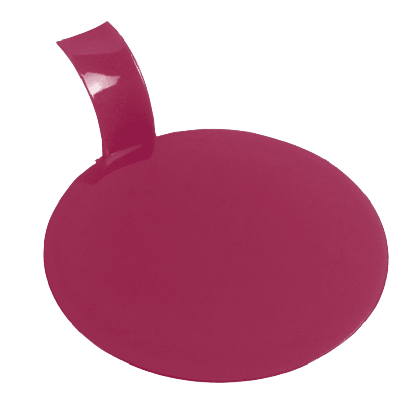 Support à pâtisserie Disc' fuschia Ø 80 mm