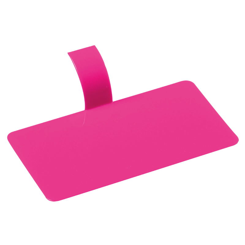 Support à pâtisserie Palet' rectangle fuchsia 100x55x20