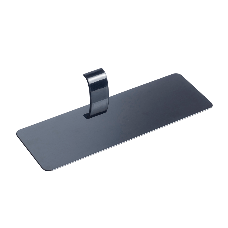 Support à pâtisserie Palet' rectangle noir 130x45x20