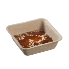 Verrine carrée bambou 50x50x15 mm