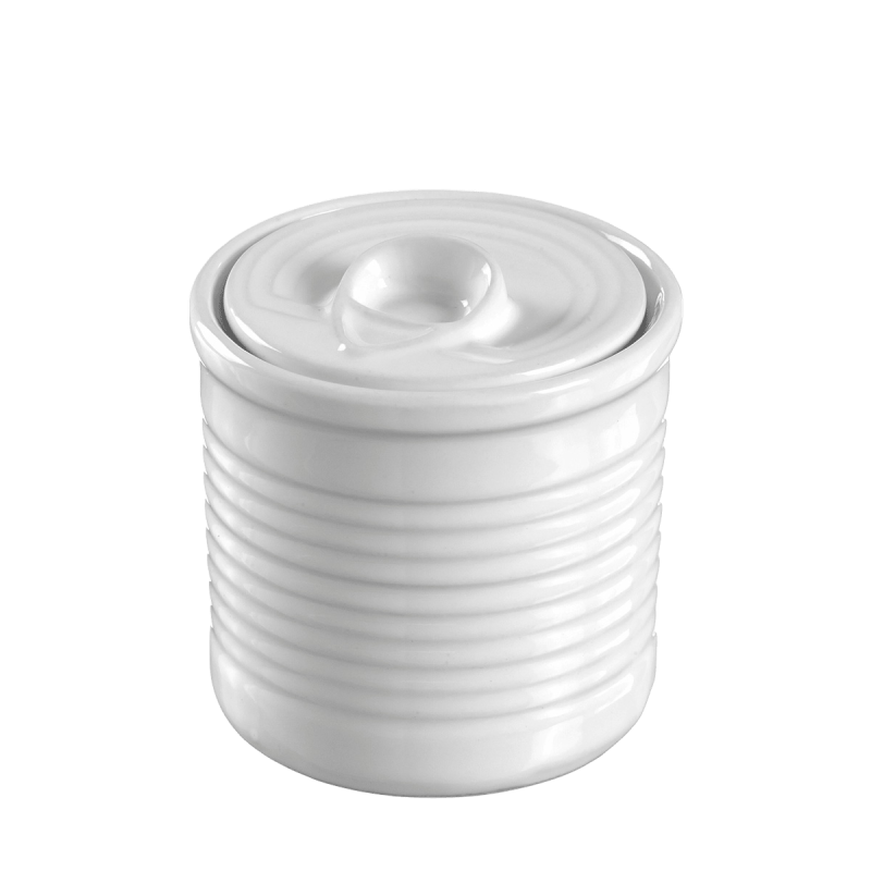 Verrine Conserve céramique blanche 100 ml Verrine Conserve céramique blanche 100 ml