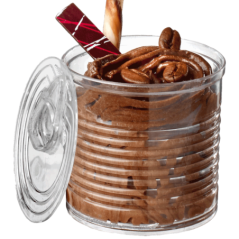 Verrine Conserve transparente 220 ml