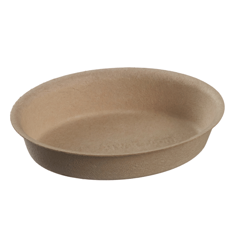 Verrine ovale bambou 73x53x15 mm