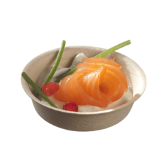 Verrine ronde bambou ronde Ø 56 mm