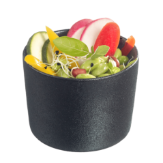 Verrine Bodega Sandy céramique noire 170 ml