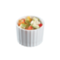 Verrine Pasta Ditalini PP blanc 60 ml