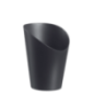 Barquette frites LOOP PP anthracite mat H125 Ø91 mm Barquette frites LOOP PP anthracite mat H125 Ø91 mm