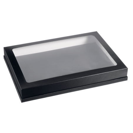 Plateau Fenix noir mat laminé 378x273 mm (Atlas 1/1)