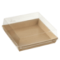 Barquette Quartz carton avec lamination 160x160 mm