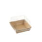 Barquette Quartz carton avec lamination 90x90 mm