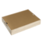 Couvercle carton pour plateau bois empilable 380x275x67 mm