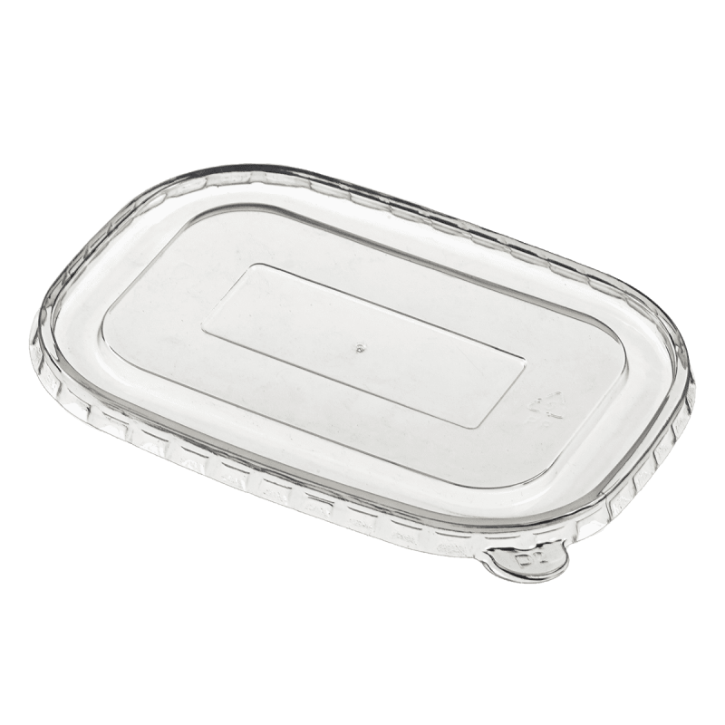 Couvercle PP pour barquette Lingot fibre bambou 580,750 et 1000 ml