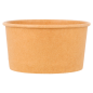 POTS À GLACES 150 ML 250 + 18 PE G/M2 Ø8,5x4,5 CM MARRON CARTON (2000 UNITÉ)
