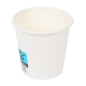 GOBELETS BOISSONS CHAUDES 1 PAROI 'ESPRESSO' 70 ML 230 + 18 PE G/M2 Ø5/3,5x4,9 CM BLANC CARTON (1000 UNITÉ)