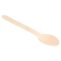 CUILLÈRES 'MAKAN'  15,8 CM NATUREL BOIS (100 UNITÉ)