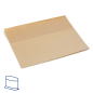 RÉCIPIENTS AVEC BASE 'KANGOO PACK' 50 G/M2 + 20 LDPE 21+3x17/11 CM NATUREL KRAFT (100 UNITÉ)