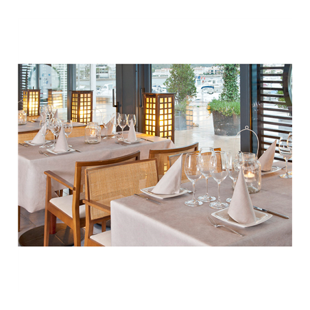 SERVIETTES 'LIKE LINEN' 70 G/M2 40x40 CM CHOCOLAT SPUNLACE (600 UNITÉ)