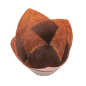 MUFFIN CUPS 'TULIP' 50 G/M2 15x15 CM MARRON PARCH.INGRAISSABLE (1000 UNITÉ)