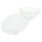 SALADIER AVEC CHARNIÈRE 1 L Ø 16,1x10,7 CM TRANSPARENT RPET (400 UNITÉ)