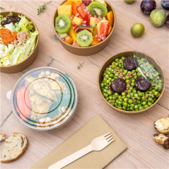 COUVERCLES POUR SALADIERS 212.98/99, 226.31/32/35/36/64  Ø 15 CM TRANSPARENT PET (300 UNITÉ)