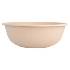 SALADIERS 'BIONIC' 750 ML Ø 17x6,1 CM NATUREL BAGASSE (500 UNITÉ)