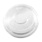COUVERCLES POUR SALADIERS 211.76 'BIONIC'  Ø 17,5x1,7 CM TRANSPARENT PET (500 UNITÉ)