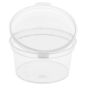 PETITS POTS + COUVERCLE INCLUS 30 ML Ø5/4x2.7 CM TRANSPARENT PP (1000 UNITÉ)