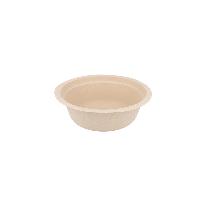 SALADIERS 'BIONIC' 950 ML Ø 17,5x6,7 CM NATUREL BAGASSE (600 UNITÉ)