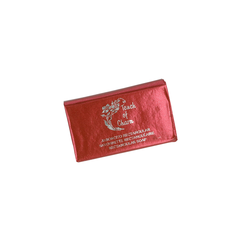 SAVONNETTES 'TOUCH OF CHARM' 8 G 5,3x3 CM BLANC (1000 UNITÉ)