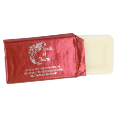 SAVONNETTES 'TOUCH OF CHARM' 8 G 5,3x3 CM BLANC (1000 UNITÉ)