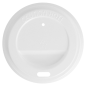 COUVERCLES HAUTS POUR GOBELETS 180 ML  BLANC PS (1000 UNITÉ)