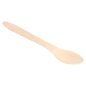 CUILLÈRES 'CURVE'  18,7 CM NATUREL BOIS (100 UNITÉ)