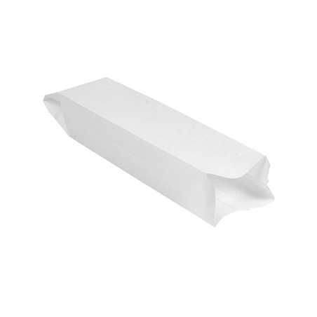 SACHETS 'GRILL&GO' 40 GR/M2 9+5,5x35 CM BLANC CELLULOSE (500 UNITÉ)