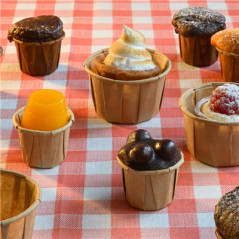 POTS TRAITEUR PAPIER PLISSÉ