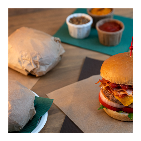 PAPIER INGRAISSABLES BASKET  34 G/M2 31x38 CM NATUREL PARCH.INGRAISSABLE (1000 UNITÉ)