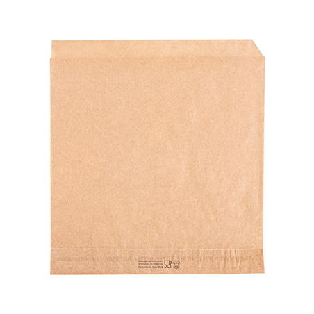 PAPIER INGRAISSABLES OUVERT 2 CÔTÉS FAST FOOD 34 G/M2 16x16,5 CM NATUREL PARCH.INGRAISSABLE (500 UNITÉ)