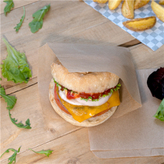 PAPIER INGRAISSABLES OUVERT 2 CÔTÉS FAST FOOD